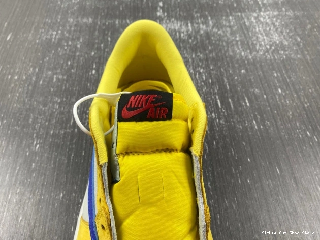 Kick Theory Low Travis x Air Scott Canary OG 1 DZ4137-700 Jordan 0816